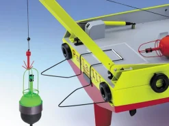 romarin by Krick ro1159Paula RC Arbeitsschiff mit Bergekran Baukasten 1:25