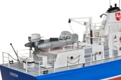 romarin by Krick ro1000Polizeiboot W3 Baukasten 1:25 mit Beschlagsatz
