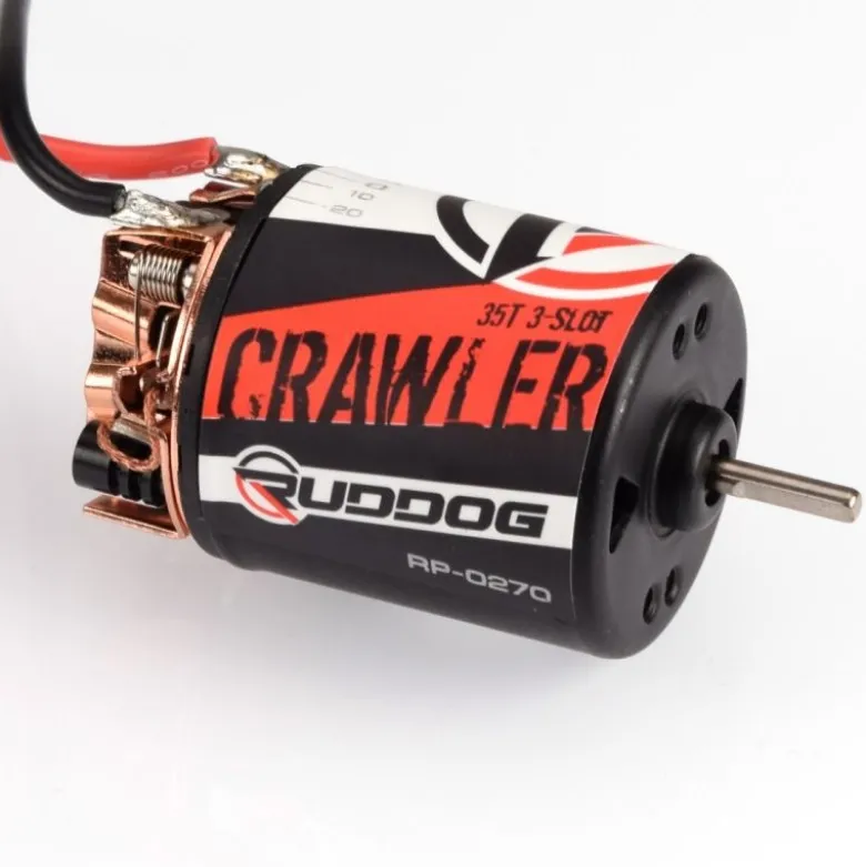 RUDDOG RP-0270Crawler 35T 3-Slot Brushed Motor