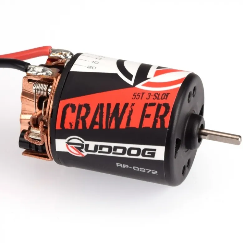 RUDDOG RP-0272Crawler 55T 3-Slot Brushed Motor