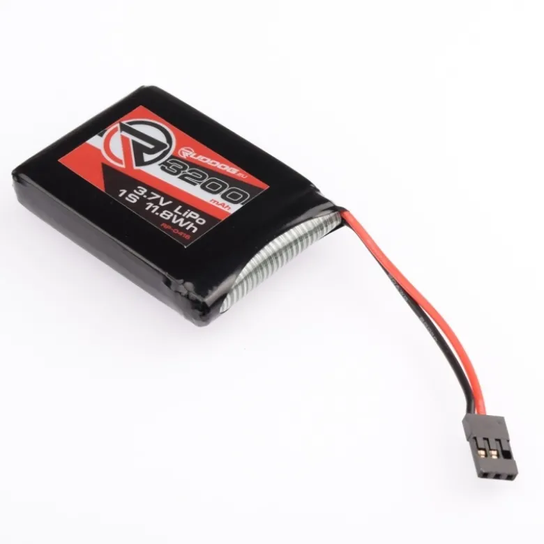 RUDDOG RP-0416LiPo Senderakku 3,7V 3200mAh für Sanwa MT-44 MT-5