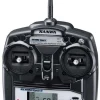 Sanwa 101A32871AGemini Sport Fernsteuerung 2,4GHz FH-E, 2-Kanal, RX-391W hochwertige RC-Car Steuerung mit Steuerknüppeln