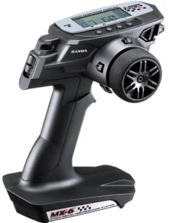 Sanwa 101A32571AMX-6 DRY 3CH Fernsteuerung 2,4GHz FH-E mit RX-391W Empfänger
