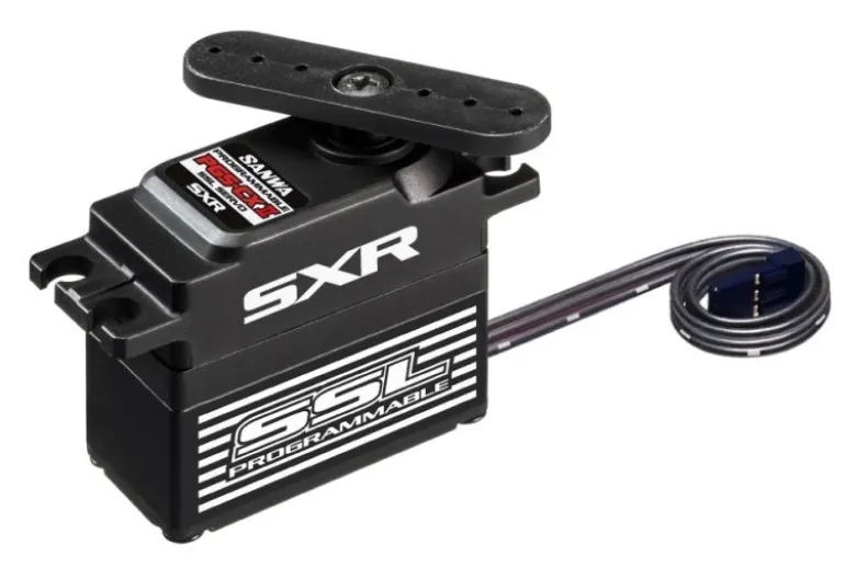 Sanwa 107A54526ASRG PGS-CX II High Torque Servo 0,13Sec/31kg für 1:8 Offroad