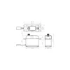 Savöx SA-1283SG+SA-1283SG+ Digitalservo mit Softstart 30kg/0,13sek. bei 6V