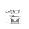 Savöx SB-2290SGSB-2290SG Brushless HV Digital Servo 0,13sek / 55kg