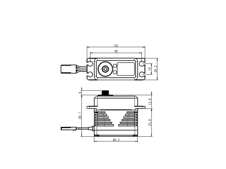 Savöx SB-2290SGSB-2290SG Brushless HV Digital Servo 0,13sek / 55kg
