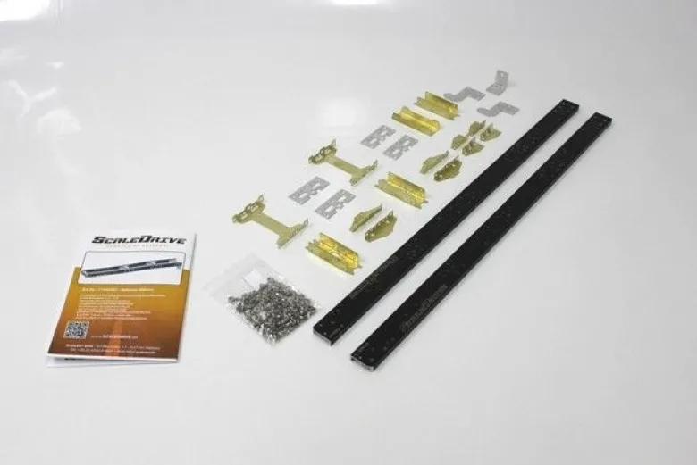 ScaleArt 71000301Rahmen Set 440mm -ScaleDRIVE- Kompatibel mit Tamiya 1:14 Trucks