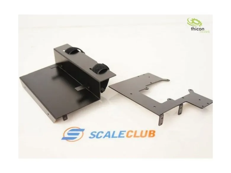 ScaleClub 501711:14 Bodenblech mit Servo- und Akkuhalter für Tamiya MAN