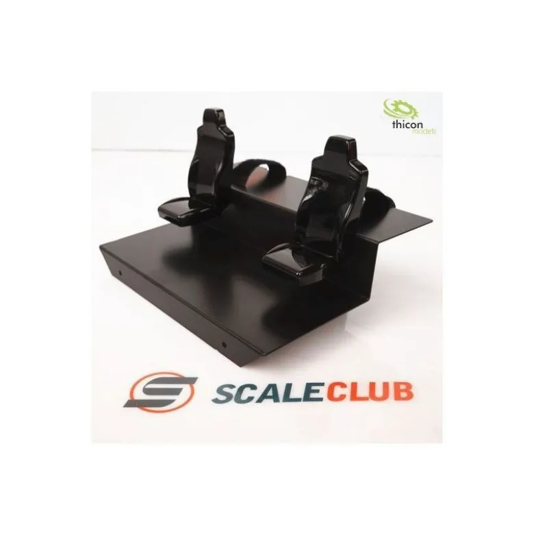 ScaleClub 501711:14 Bodenblech mit Servo- und Akkuhalter für Tamiya MAN