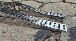 Scale-parts SP-04-01-035Edelstahl Rampe 400mm für 1:14 Tamiya Trucks