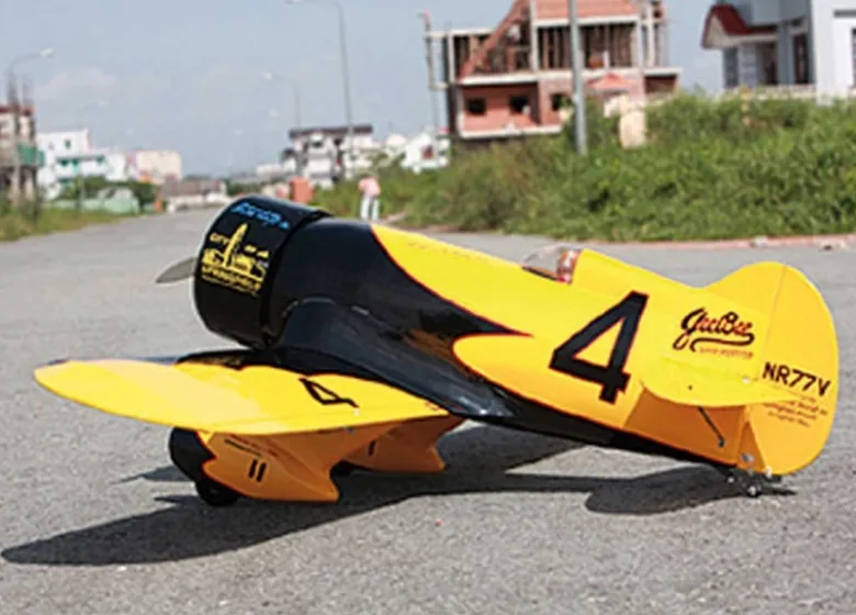 Seagull SEA82Geebee 120 ARF in Holzbauweise für Verbrennerantriebe
