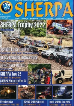 SHERPA-Trophy 04 | 1/2023Sherpa - Das Magazin | Heft Nr. 04 - Ausgabe 1/2023