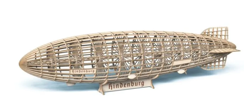 Simprop electronic 0253294Holzbausatz Zeppelin Hindenburg 1:400