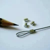 Simprop electronic 1013661Quetschhülsen oval für Stahlseil mit ø 0,5/ø 0,75mm