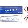 Simprop electronic 1123408Schnellspachtel weiß 100g fein