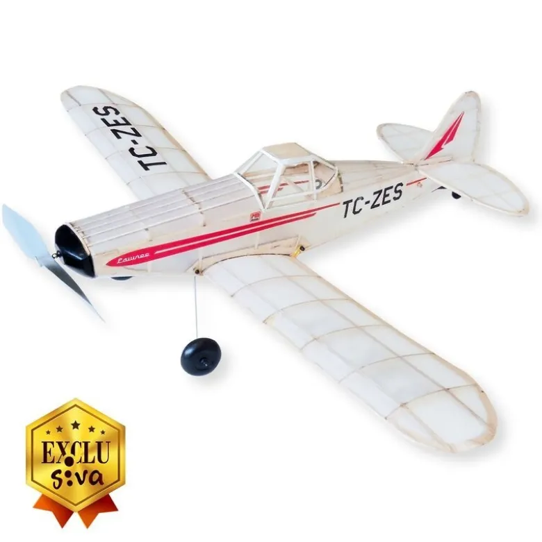 Siva 70015PIPER PAWNEE PA-25 Gummimotormodell
