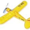 Siva 70013Piper Super Cup Flugmodell 540mm Balsaholz Bausatz Gummimotormodell