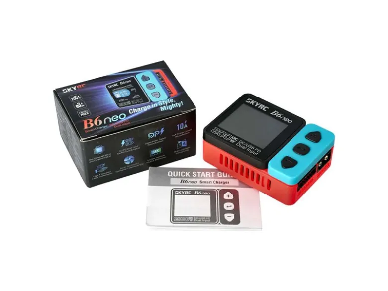 SkyRC SK100198-01B6neo Ladegerät LiPo 1-6s 10A 200W DC - XT60