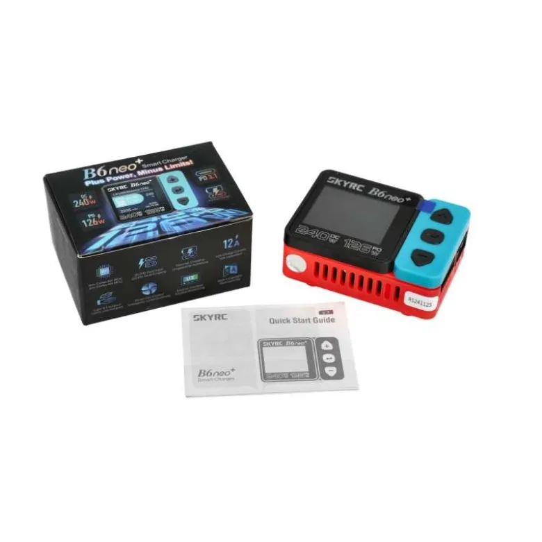 SkyRC SK100211-01B6neo+ Ladegerät LiPo 1-6s 10A 200W DC