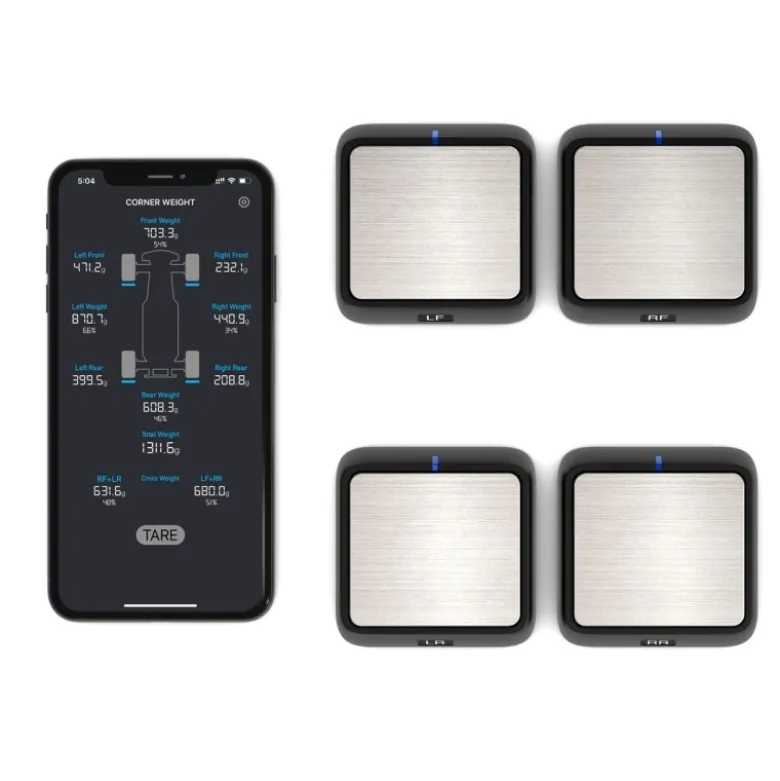SkyRC SK500036-01Digital Tweak Waage Bluetooth zur Achslastmessung