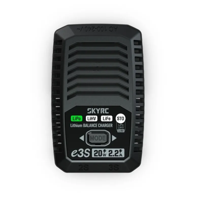 SkyRC SK100219-01e3S 2-3S LiPo Ladegerät 2,2A 20W 240V AC