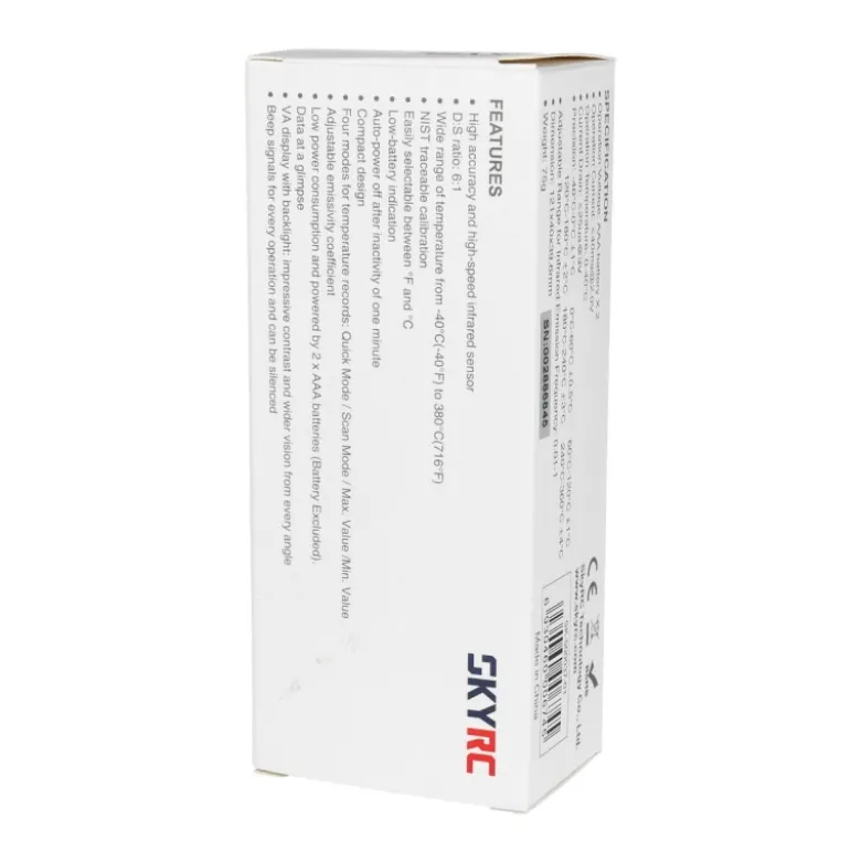 SkyRC SK500037-01Infrarot Thermometer ITP380