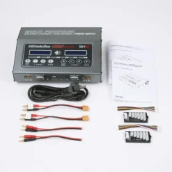 SkyRC SK100123Ladegerät D400 AC/DC 2x200W LiPo 1-7S 20A