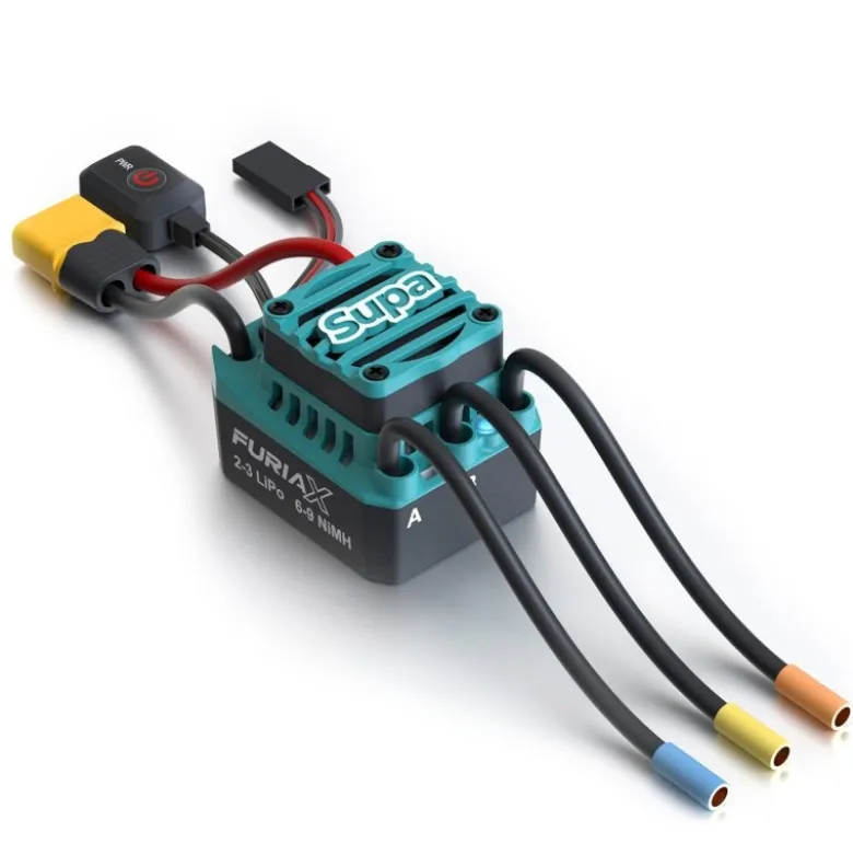 SkyRC SK300080-06Supa 60A Brushless 2-3s LiPo Regler für 1:10 Touring / Buggy / Short Course