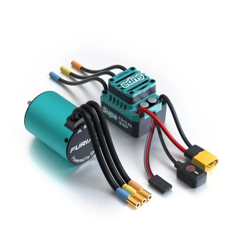 SkyRC SK300080-03Supa Brushless Combo 60A 3600kV für 1:10 Touring / Drift / Short Course