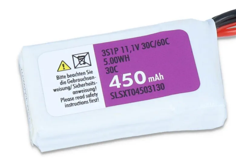 SLS SLSXT04503130XTRON LiPo Akku 450mAh 3S1P 11,1V 30C/60C
