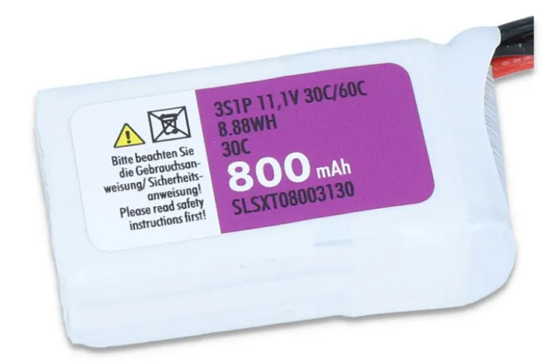 SLS SLSXT08003130XTRON LiPo Akku 800mAh 3S1P 11,1V 30C/60C