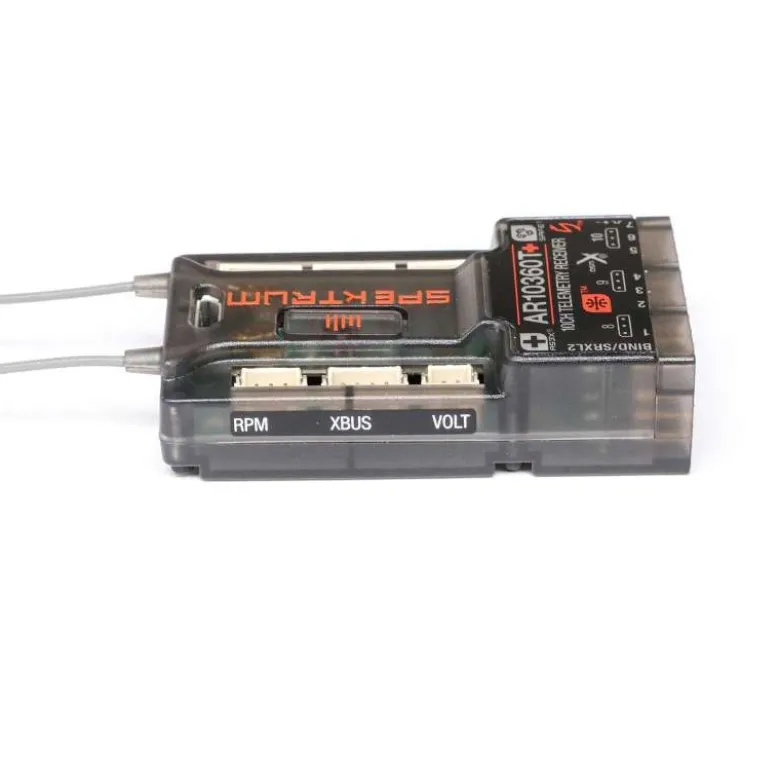 Spektrum SPM-1034AR10360T+ DSMX 10-Kanal AS3X+ & SAFE Telemetrie Empfänger