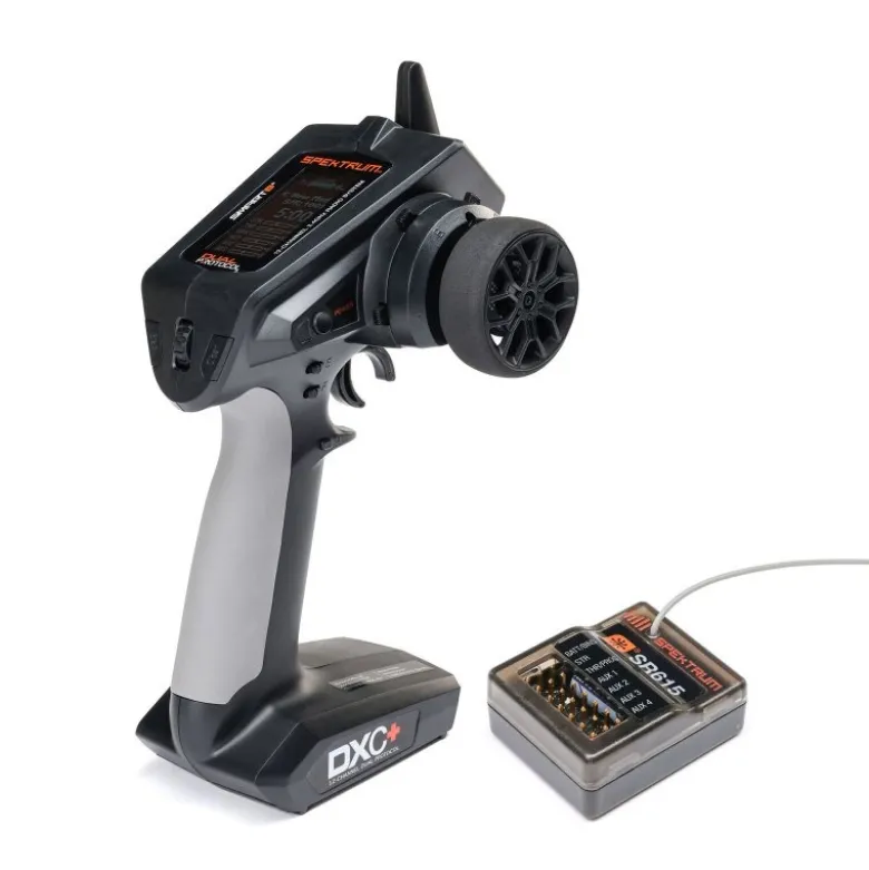 Spektrum SPM6130DXC+ 12-Kanal DSMR+ Fernsteuerung mit SR615 Empfänger