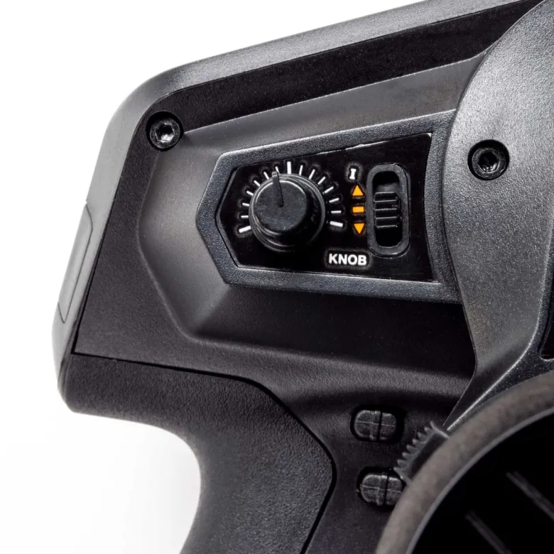 Spektrum SPM5035DX Pro+ 12-Kanal DSMR+ Sender mit SR2100 Empfänger