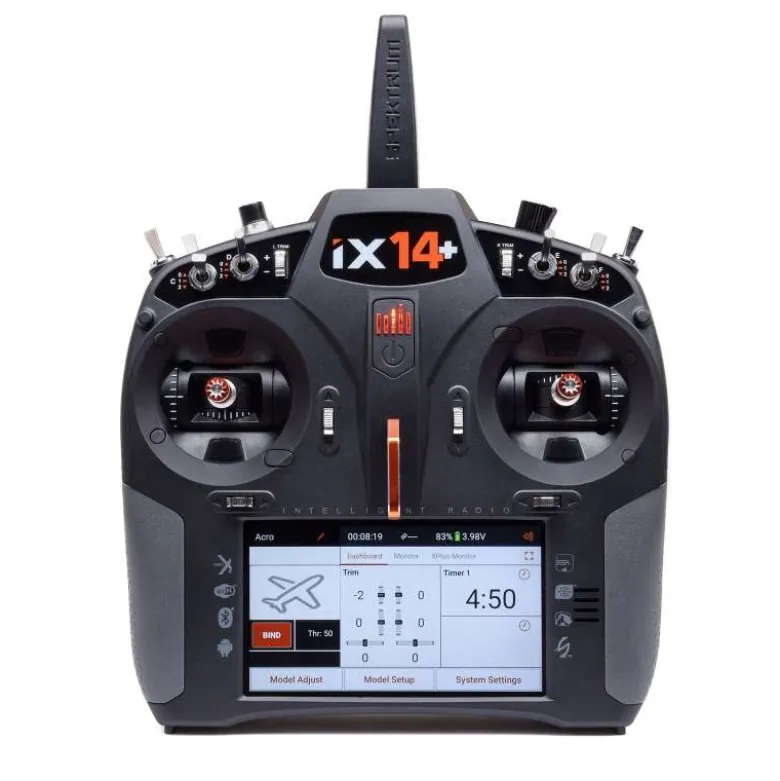 Spektrum SPMR14010EUiX14+ 20-Kanal DSMX Fernsteuerung (nur Sender)