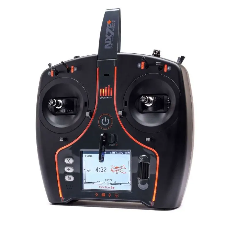 Spektrum SPMR7120EUNX7e+ 14-Kanal Fernsteuerung DSMX nur Sender, Black Edition