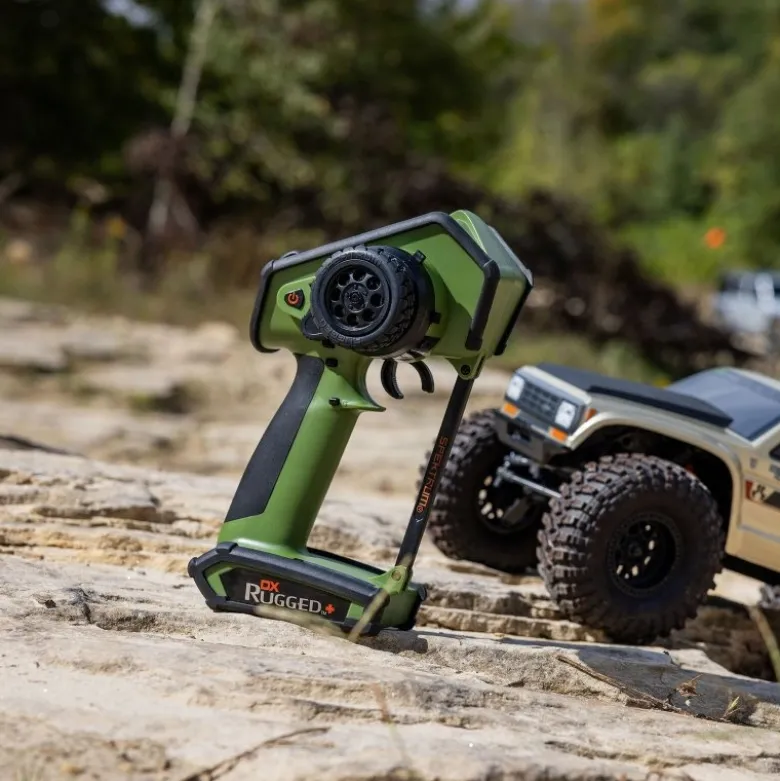 Spektrum SPMR6220GDX Rugged+ 12-Kanal DSMR+ Fernsteuerung, grün