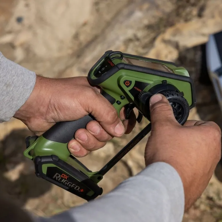 Spektrum SPMR6220GDX Rugged+ 12-Kanal DSMR+ Fernsteuerung, grün