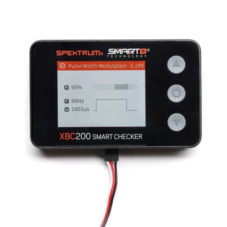 Spektrum SPMXBC200XBC200 Smart LiPo Akku Checker & Servo Tester