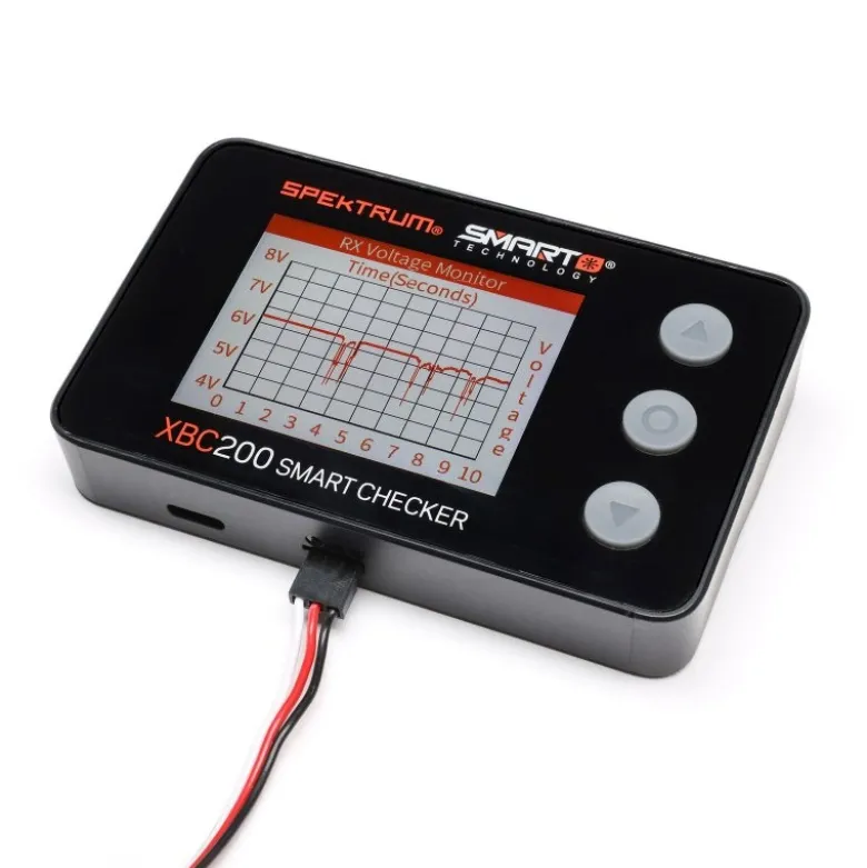 Spektrum SPMXBC200XBC200 Smart LiPo Akku Checker & Servo Tester