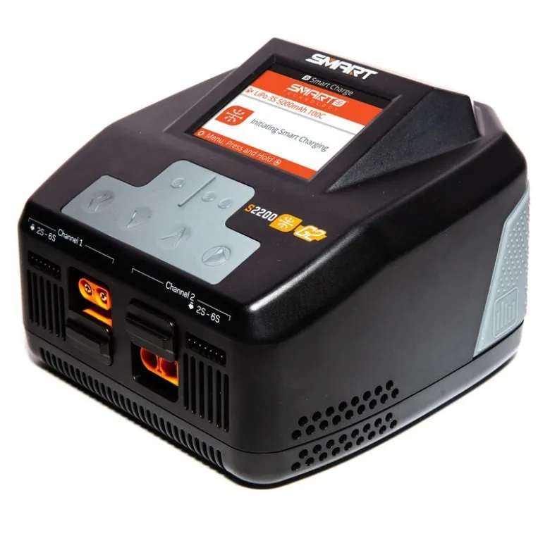 Spektrum SPMXC2010IS2200 G2 AC 2x200W Smart Ladegerät