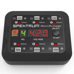 Spektrum SPMXC1060Micro 6 Port DC/USB 1S LiPo Ladegerät
