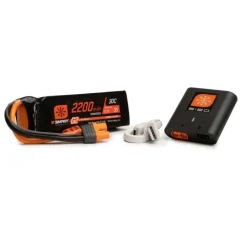 Spektrum SPMXPSA200Smart G2 Powerstage Air Bundle: 3S 2200mAh LiPo & S120 Lader