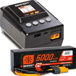Spektrum SPMXPSS300ISmart Powerstage 3S Surface Bundle G2 5000mAh 3S LiPo IC5 und S155 Ladegerät EU