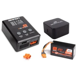 Spektrum SPMXPSS210ISmart Powerstage Surface Bundle: LiPo-Akku 810mAh, Ladegerät 65W Netzeil, Adapter