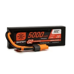 Spektrum SPMX52S50H5LiPo Akku Smart G2 7.4V 5000mAh 50C 2S Hardcase, IC5