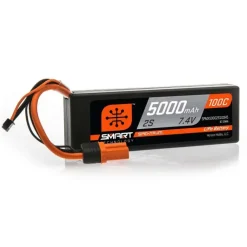 Spektrum SPMX50002S100H5LiPo Akku 7.4V 5000mAh 2S 100C Smart Hardcase EC5