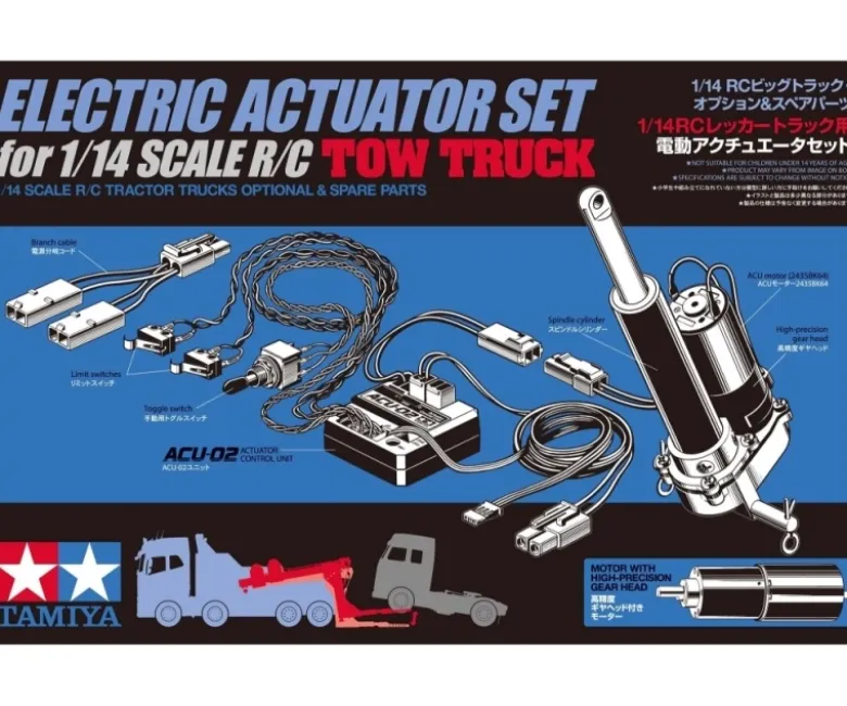 Tamiya 56553ACU-Hebeeinheit 1:14 für VOLVO FH16 Abschlepper
