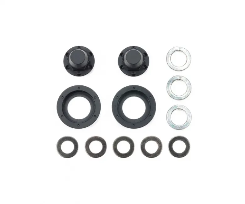 Tamiya 56556Aluminium Radnaben-Set für 1/14 Tamiya Trucks (Vorderachse)